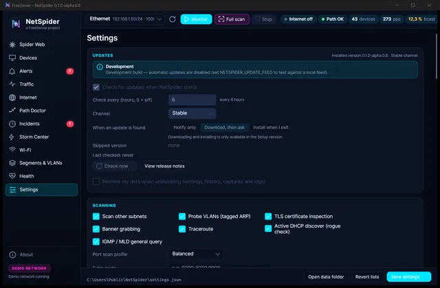 Release and pre-release channels